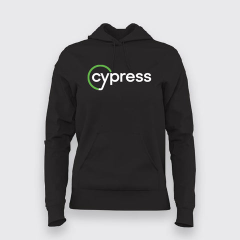 Cypress logo Hoodies For Women