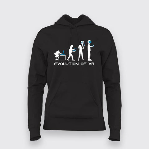 Evolution of Man Virtual Reality Hoodies For Women