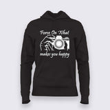 Force On What Makes You Happy  T-Shirt For Women