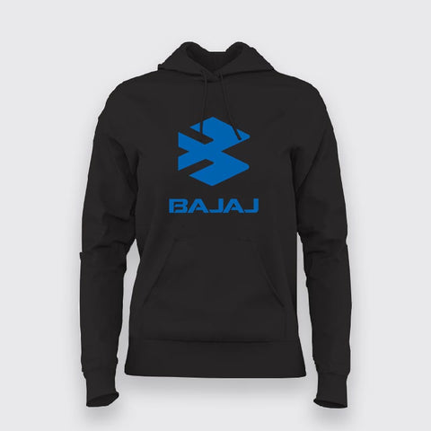 Bajaj Logo Hoodies For Women