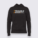 Programmer-semicolon. trouble maker. Only programmers will understand hoodies for women programming
