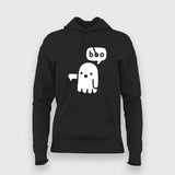 Ghost Boo Hoodie For Women