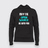 May The Open Source Be With You Hoodie