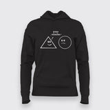 You're Pointless Adult Humor Math Graphic  Hoodies For Women Online India