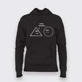 You're Pointless Adult Humor Math Graphic  Hoodies For Women Online India