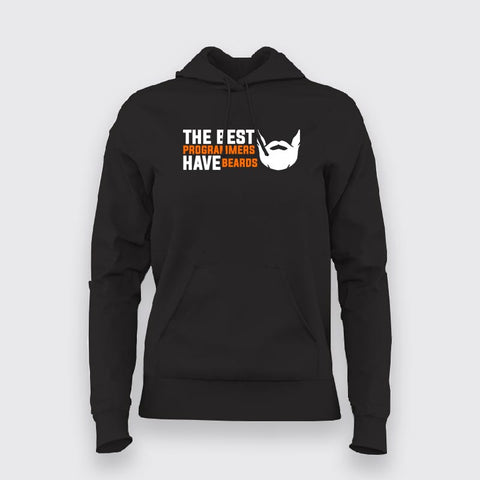 The Best Programmers Have Beards Hoodie For Women Online