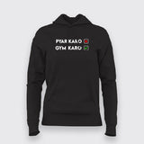 Pyar Karo Gym Karo T-Shirt For Women