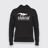 exercise motivation required Hoodie For Women