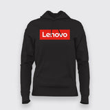 Lenovo Logo Hoodies For Women