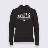 Evolution photographer T-Shirt For Women