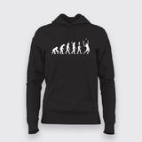 Tennis Evolution Hoodies For Women