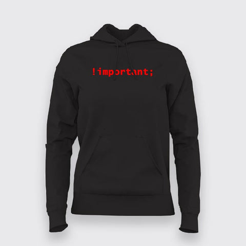 !Important CSS Coding Hoodie For Women Online