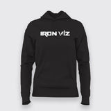 Iron Viz  Logo Hoodies For Women