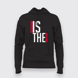 Blockchain Is The Future Women's Hoodie