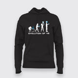 Evolution of Man Virtual Reality Hoodie For Women Online India