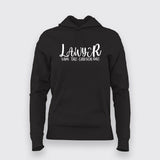 LAWYER I'm The Chosen One Hoodies For Women Online India