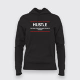 HUSTLE SLOGAN  T-Shirt For Women
