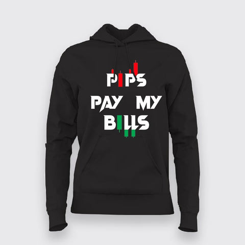 PIPS PAY MY BILLS Forex Hoodies For Women Online India