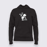 Funny Robot Puking Programmer Engineer hoodie For Women