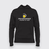 Beer Programmer Funny T-Shirt For Women