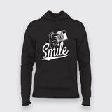 Smile Camera: Chic Women's Photography Shirt