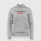 I'm Silently Judging your coding skills hoodies For Women Online India