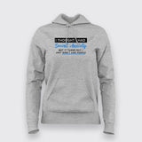 I Thought I Had Social Anxiety But It Turns Out I Just Don't Like People Hoodies For Women