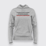 The Programmer Had A Problem He Decided To Use Java Programmer Joke Hoodies For Women