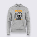 Never Lose Focus Photography Camera  Hoodies For Women
