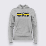Worlds Best Programmer  T-Shirt For Women