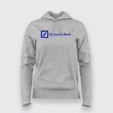 Deutsche Bank Logo Hoodie For Women Online India