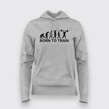 Born to Train gym Evolution Tshirt for Women