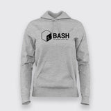 Bash Shell Logo hoodie For Women