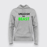 Buy Unleash the Beast Gym T-Shirt For Women
