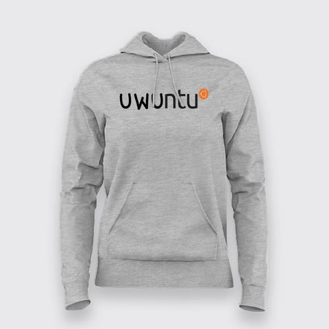 Uwuntu Logo Hoodies For Women Online Teez 