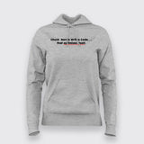 Chuck Norries Writes Code Funny Programming Joke Hoodies  For Women Online India 