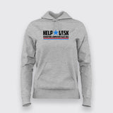 Help  Desk Rebooting Computers Since 1961 Hoodies For Women
