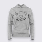 Bear Minimum - Minimalist Style Hoodie
