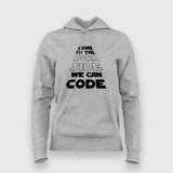Come To The Dork Side We Can Code Hoodies For Women Online India