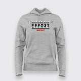 Effort 365 24/7 Motivational Work Hard T-shirt from Teez