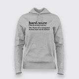 Hardware Definition Geek Chic Women's Hoodie