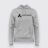 Axis Bank Logo Hoodies For Women Online India