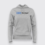 International Business Machines IBM Developer Hoodies For Women