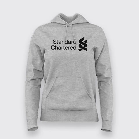 SC Standard Chartered Bank Logo hoodie For Women Online India