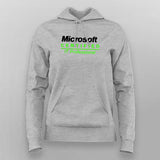 Microsoft Certified Hoodies For Women