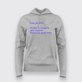 System Error 420 - Chill Tech Support Hoodie