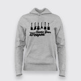 Choose Your Weapon - Guitar Musician Tee