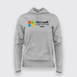 Microsoft Certified Trainer Logo T-Shirt For Women