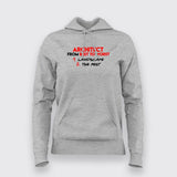 Architect From Best Of Worst  Landscape The Rest Hoodie For Women