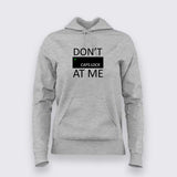 In case of important conversations hoodie for women india